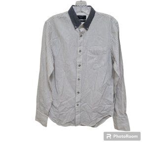 Rag Bone Men's Button Down Striped Dress Shirt Size Xs